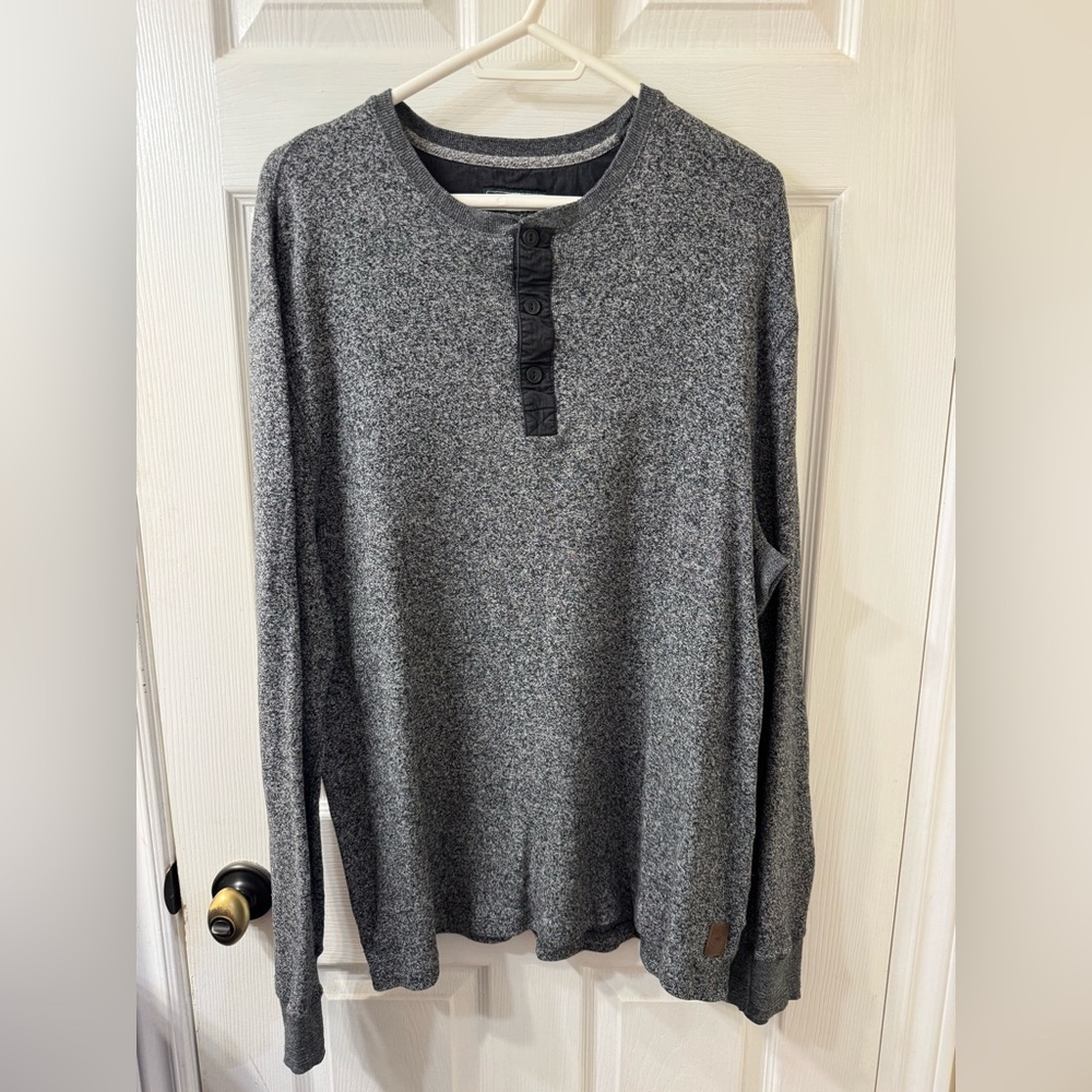Roots Charcoal Long Sleeve Classic